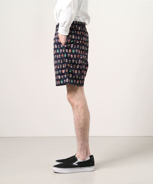 gym master（ジムマスター）の「【gym master/ジムマスター】ハッピーペイント 総柄ショートパンツ（その他パンツ・メンズ・ブラック/ベージュ/ネイビー/その他/マルチ・M/L/XL）」の14枚目の写真