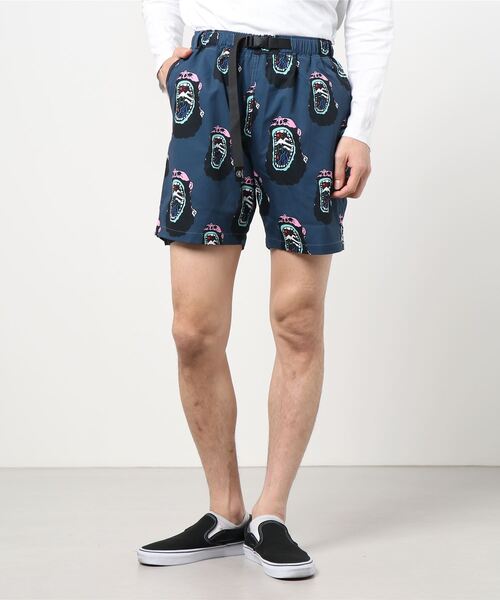 gym master（ジムマスター）の「【gym master/ジムマスター】ハッピーペイント 総柄ショートパンツ（その他パンツ・メンズ・ブラック/ベージュ/ネイビー/その他/マルチ・M/L/XL）」の10枚目の写真