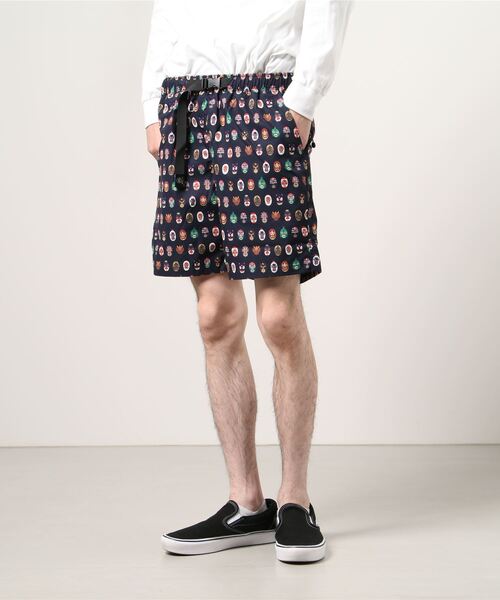 gym master（ジムマスター）の「【gym master/ジムマスター】ハッピーペイント 総柄ショートパンツ（その他パンツ・メンズ・ブラック/ベージュ/ネイビー/その他/マルチ・M/L/XL）」の12枚目の写真