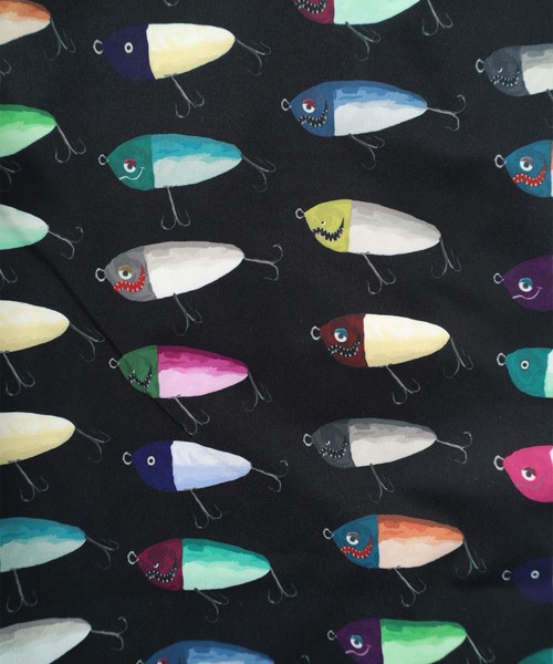 gym master（ジムマスター）の「【gym master/ジムマスター】ハッピーペイント 総柄ショートパンツ（その他パンツ・メンズ・ブラック/ベージュ/ネイビー/その他/マルチ・M/L/XL）」の7枚目の写真