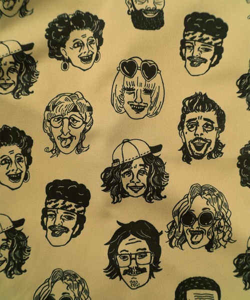 gym master（ジムマスター）の「【gym master/ジムマスター】ハッピーペイント 総柄ショートパンツ（その他パンツ・メンズ・ブラック/ベージュ/ネイビー/その他/マルチ・M/L/XL）」の9枚目の写真