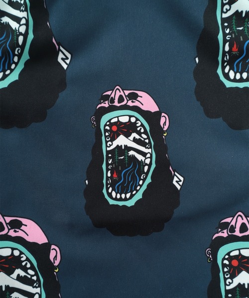 gym master（ジムマスター）の「【gym master/ジムマスター】ハッピーペイント 総柄ショートパンツ（その他パンツ・メンズ・ブラック/ベージュ/ネイビー/その他/マルチ・M/L/XL）」の11枚目の写真