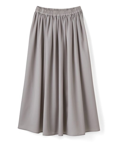 シロップ．（シロップ．）の「ふんわりギャザースカート（スカート・レディース・ライトグレー/グリーン・SMALL/MEDIUM/LARGE/X-LARGE/XX-LARGE）」の9枚目の写真
