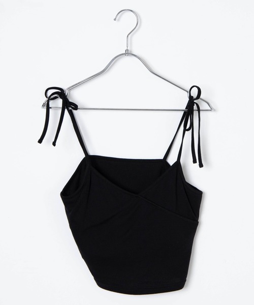 Romansual（ロマンシュアル）の「Romansual/ショルダーリボンカップインキャミソール（キャミソール・レディース・ブラック・FREE）」の7枚目の写真