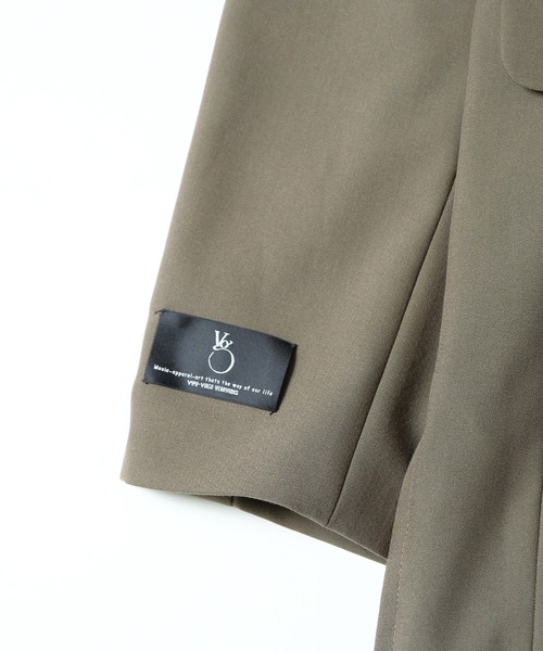 VIRGOwearworks（ヴァルゴウェアワークス）の「MIDDLE TAILORED JKT（テーラードジャケット・メンズ・ブラック/カーキ・4/2/3）」の13枚目の写真