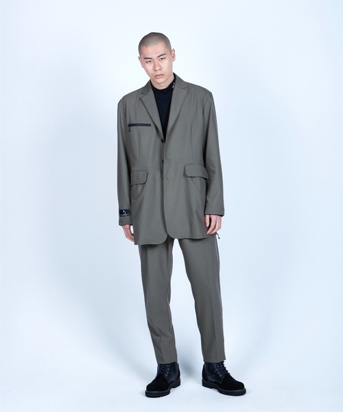 VIRGOwearworks（ヴァルゴウェアワークス）の「MIDDLE TAILORED JKT（テーラードジャケット・メンズ・ブラック/カーキ・4/2/3）」の20枚目の写真