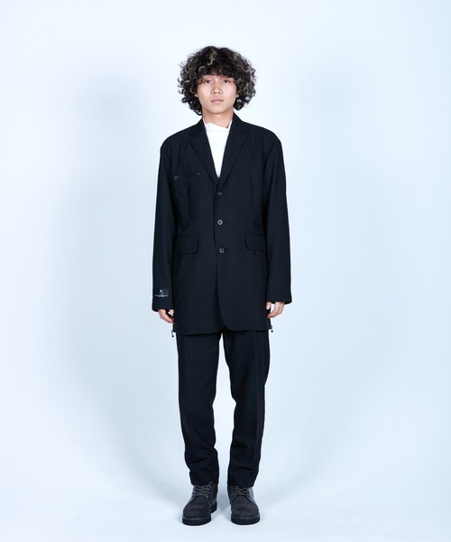VIRGOwearworks（ヴァルゴウェアワークス）の「MIDDLE TAILORED JKT（テーラードジャケット・メンズ・ブラック/カーキ・4/2/3）」の22枚目の写真