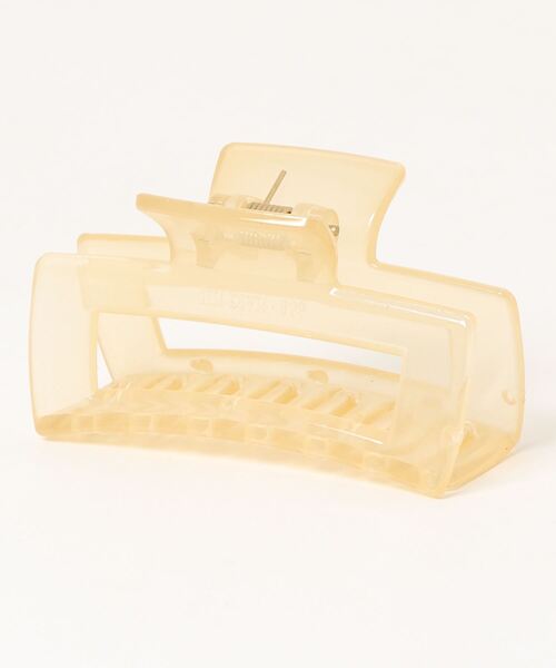 kutir（クティール）の「ビッグスクエアバンスクリップ（バレッタ/ヘアクリップ・レディース・ライトグレー/ライトグリーン/モカ/ラベンダー/ライトベージュ/ライトピンク・FREE）」の21枚目の写真