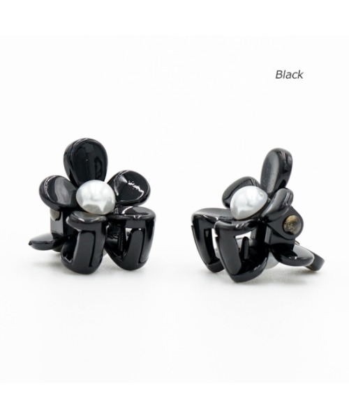 flower（フラワー）の「マリークリップ 2ピース（バレッタ/ヘアクリップ・レディース・ブラック/ベージュ/ブラウン・FREE）」の10枚目の写真