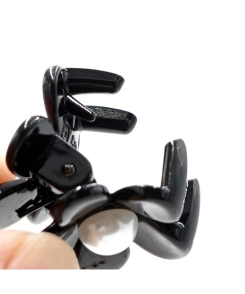 flower（フラワー）の「マリークリップ 2ピース（バレッタ/ヘアクリップ・レディース・ブラック/ベージュ/ブラウン・FREE）」の16枚目の写真