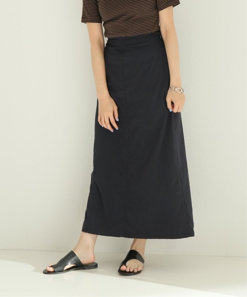 JOURNAL STANDARD relume(ジャーナルスタンダード レリューム)の「ONIBEGIE(オニベジ)ナイロンオックススカート◆(スカート・レディース・チョコ/キャメル/ネイビー/ブラウン・38/36)」の3枚目の写真