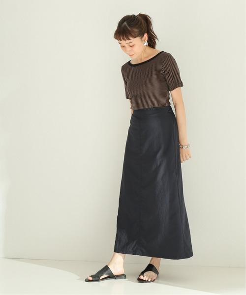 JOURNAL STANDARD relume(ジャーナルスタンダード レリューム)の「ONIBEGIE(オニベジ)ナイロンオックススカート◆(スカート・レディース・チョコ/キャメル/ネイビー/ブラウン・38/36)」の21枚目の写真