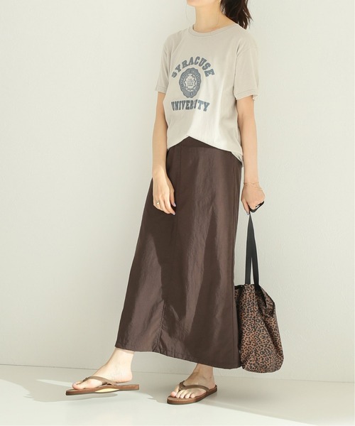 JOURNAL STANDARD relume(ジャーナルスタンダード レリューム)の「ONIBEGIE(オニベジ)ナイロンオックススカート◆(スカート・レディース・チョコ/キャメル/ネイビー/ブラウン・38/36)」の18枚目の写真