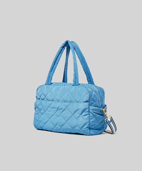 MARC JACOBS(マークジェイコブス)の「QUILTED NYLON/キルテッド ナイロン ミディアム ウィークエンダー(ボストンバッグ・レディース・ブルー系その他/ピンク系その他・ONE SIZE)」の7枚目の写真