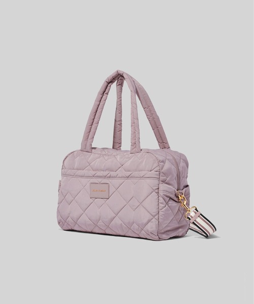 MARC JACOBS(マークジェイコブス)の「QUILTED NYLON/キルテッド ナイロン ミディアム ウィークエンダー(ボストンバッグ・レディース・ブルー系その他/ピンク系その他・ONE SIZE)」の3枚目の写真