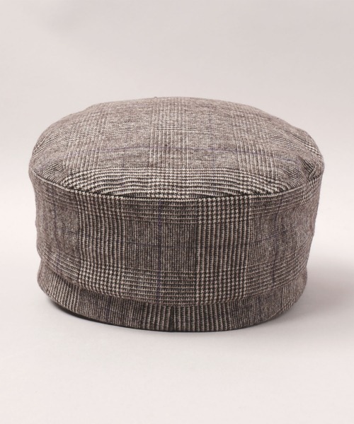 CA4LA(カシラ)の「MAT AS(キャスケット・メンズ・ブラウン/ブラック/チェック・ONESIZE)」の6枚目の写真