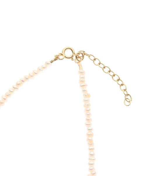 DRESSTERIOR（ドレステリア）の「◆HERMINA ATHENS(ヘルミナアテネ) 小粒パールネックレス（ネックレス・レディース・ホワイト・00）」の4枚目の写真