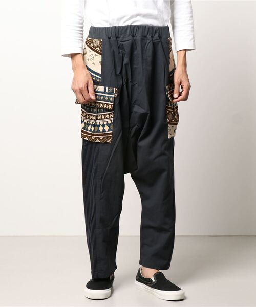 チャイハネ（チャイハネ）の「【チャイハネ】ノマンドMEN'Sパンツ（カーゴパンツ・メンズ・カーキ/グレー/ベージュ・FREE）」の16枚目の写真