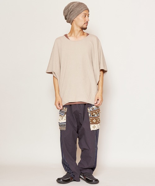 チャイハネ（チャイハネ）の「【チャイハネ】ノマンドMEN'Sパンツ（カーゴパンツ・メンズ・カーキ/グレー/ベージュ・FREE）」の17枚目の写真