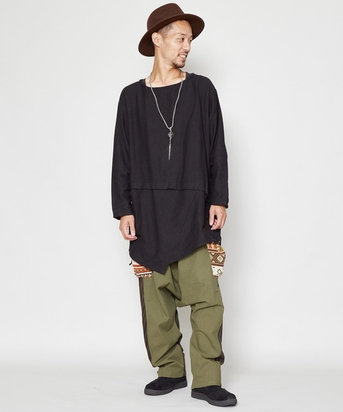 チャイハネ（チャイハネ）の「【チャイハネ】ノマンドMEN'Sパンツ（カーゴパンツ・メンズ・カーキ/グレー/ベージュ・FREE）」の11枚目の写真