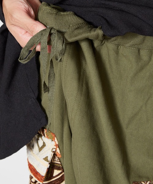 チャイハネ（チャイハネ）の「【チャイハネ】ノマンドMEN'Sパンツ（カーゴパンツ・メンズ・カーキ/グレー/ベージュ・FREE）」の12枚目の写真