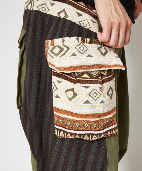 チャイハネ（チャイハネ）の「【チャイハネ】ノマンドMEN'Sパンツ（カーゴパンツ・メンズ・カーキ/グレー/ベージュ・FREE）」の15枚目の写真