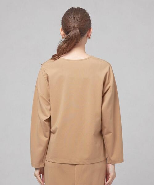 closet story(クローゼットストーリー)の「【WEB限定】<closet story>キーネックカットソー&タイトスカート セットアップ/ワンピース -ウォッシャブル-(ワンピース・レディース・ブラック/ベージュ・FREE)」の19枚目の写真