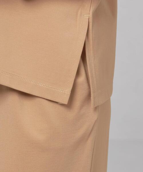 closet story(クローゼットストーリー)の「【WEB限定】<closet story>キーネックカットソー&タイトスカート セットアップ/ワンピース -ウォッシャブル-(ワンピース・レディース・ブラック/ベージュ・FREE)」の17枚目の写真