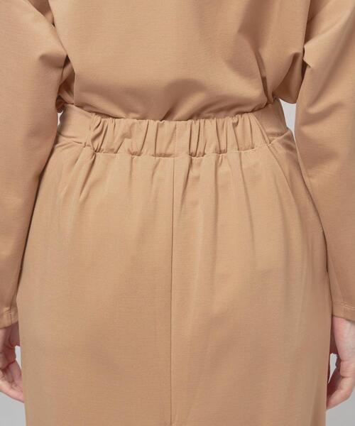 closet story(クローゼットストーリー)の「【WEB限定】<closet story>キーネックカットソー&タイトスカート セットアップ/ワンピース -ウォッシャブル-(ワンピース・レディース・ブラック/ベージュ・FREE)」の13枚目の写真