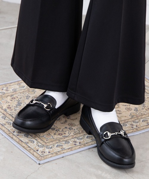 WEGO（ウィゴー）の「WEGO/アソートフラットローファー（ローファー・レディース・その他1/オフホワイト/ブラック系その他/ブラウン/その他2/ブラック・MEDIUM/SMALL/LARGE）」の4枚目の写真