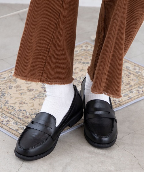 WEGO（ウィゴー）の「WEGO/アソートフラットローファー（ローファー・レディース・その他1/オフホワイト/ブラック系その他/ブラウン/その他2/ブラック・MEDIUM/SMALL/LARGE）」の19枚目の写真