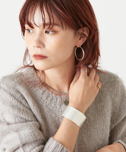 Omekashi(オメカシ)の「ペイパープレートバングル(バングル/リストバンド・レディース・ゴールド/シルバー・FREE)」の14枚目の写真