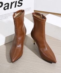 アウトサイドZIPショートブーツ