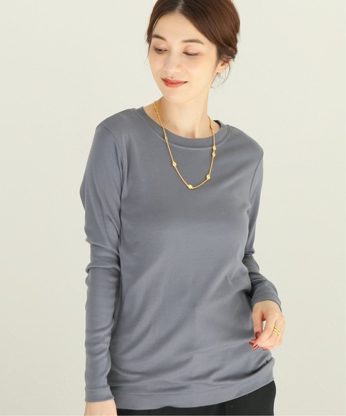 スーピマコットンフライスtシャツ