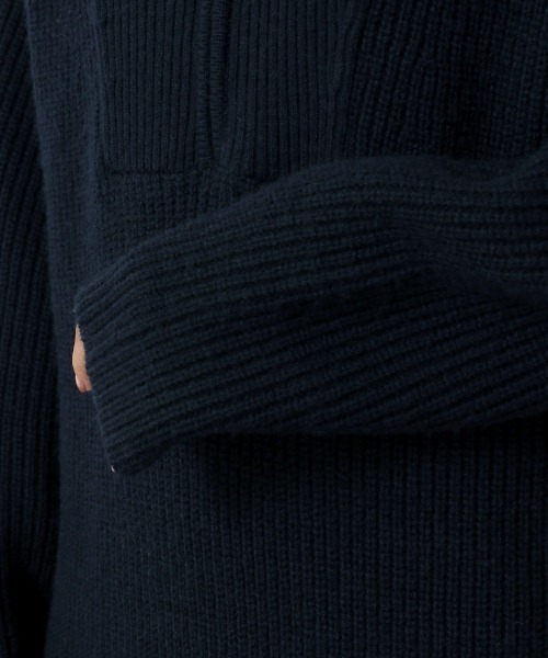 LOWRYS FARM(ローリーズファーム)の「ハイネックジップニットワンピース 229949(ワンピース・レディース・ネイビー/グレー/グリーン・FREE)」の15枚目の写真