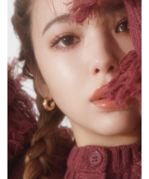 CALNAMUR（カルナムール）の「フリンジ2WAYニット（ニット/セーター・レディース・カーキ/ブラウン/レッド・FREE）」の18枚目の写真