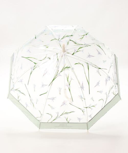 VIS（ビス）の「【PLANTICA×Wpc.】フラワーアンブレラプラスティック（長傘・レディース・オフホワイト/ブラウン系その他3/グリーン系その他・FREE）」の5枚目の写真