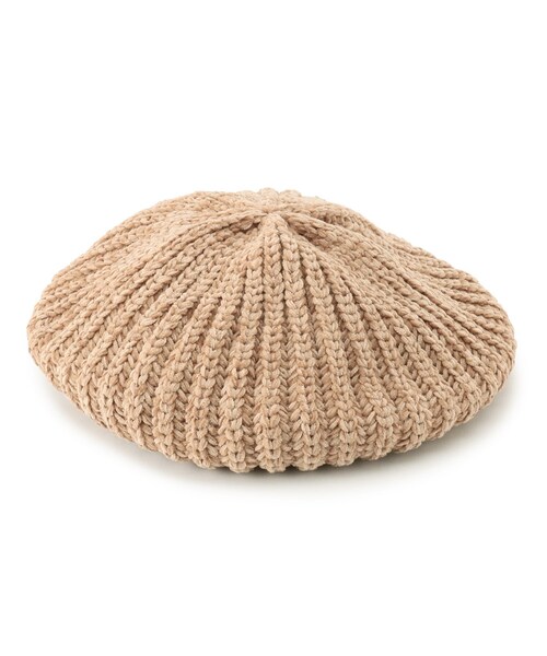 DRESKIP(ドレスキップ)の「◆モールベレー(ハンチング/ベレー帽・レディース・ダークグレー/ブラック/ライトベージュ・00)」の1枚目の写真