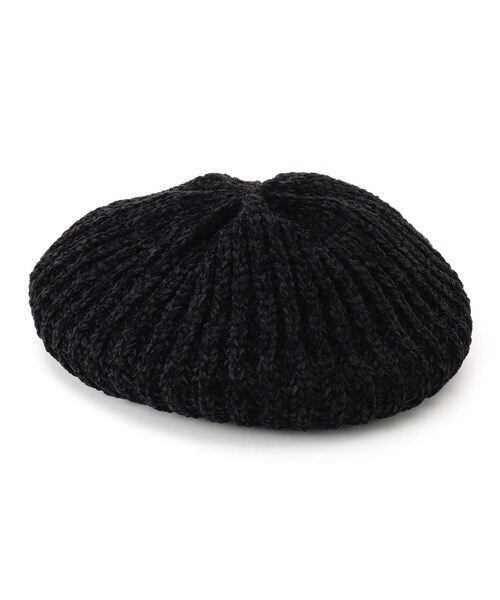 DRESKIP(ドレスキップ)の「◆モールベレー(ハンチング/ベレー帽・レディース・ダークグレー/ブラック/ライトベージュ・00)」の2枚目の写真