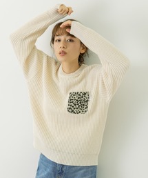 URBAN RESEARCH Sonny Label | ハリスツイードポケットニットプルオーバー(Tシャツ/カットソー)