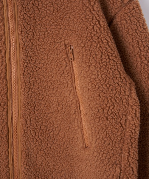 CIAOPANIC TYPY（チャオパニックティピー）の「【Fine 2月号掲載】【OSORO】ボア スタンドブルゾン（ブルゾン・メンズ・チャコールグレー/アイボリー/キャメル・M/L）」の13枚目の写真