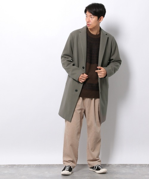 LAKOLE（ラコレ）の「求心ジャカードニットプルオーバー / 957531（ニット/セーター・メンズ・ブラウン/アイボリー/チャコール・MEDIUM/LARGE）」の13枚目の写真