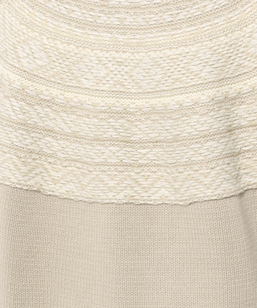 LAKOLE（ラコレ）の「求心ジャカードニットプルオーバー / 957531（ニット/セーター・メンズ・ブラウン/アイボリー/チャコール・MEDIUM/LARGE）」の11枚目の写真