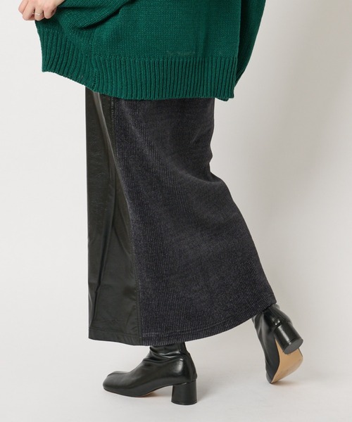 CIAOPANIC(チャオパニック)の「マルチwayスリットスカート(スカート・レディース・ブラック/グレー/ブラウン・FREE)」の3枚目の写真