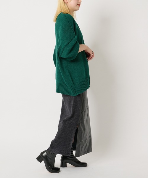 CIAOPANIC(チャオパニック)の「マルチwayスリットスカート(スカート・レディース・ブラック/グレー/ブラウン・FREE)」の4枚目の写真