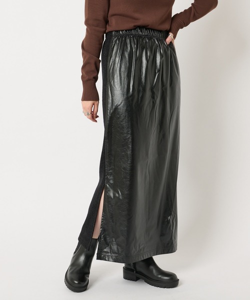 CIAOPANIC(チャオパニック)の「マルチwayスリットスカート(スカート・レディース・ブラック/グレー/ブラウン・FREE)」の9枚目の写真