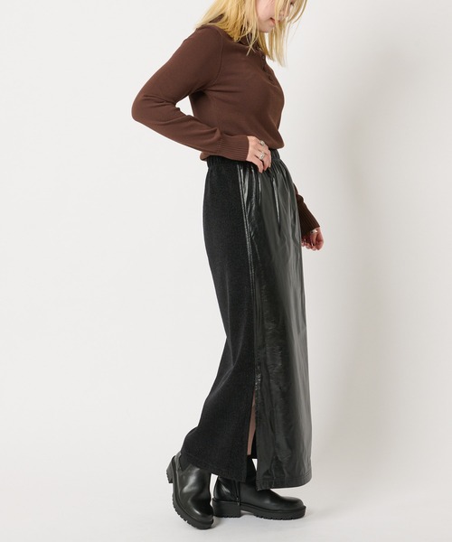 CIAOPANIC(チャオパニック)の「マルチwayスリットスカート(スカート・レディース・ブラック/グレー/ブラウン・FREE)」の6枚目の写真