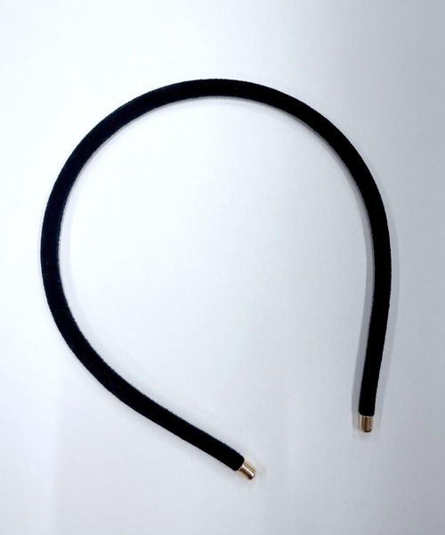 mystic（ミスティック）の「ラウンドベロアカチューシャ（カチューシャ・レディース・ブラック・ONE SIZE）」の4枚目の写真