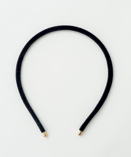 mystic（ミスティック）の「ラウンドベロアカチューシャ（カチューシャ・レディース・ブラック・ONE SIZE）」の7枚目の写真