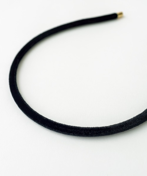 mystic（ミスティック）の「ラウンドベロアカチューシャ（カチューシャ・レディース・ブラック・ONE SIZE）」の6枚目の写真